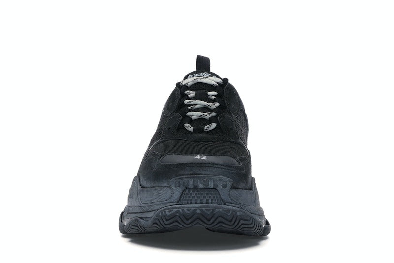 Balenciaga Triple S Triple Black (2018 Reissue) (Pre-Distressed)