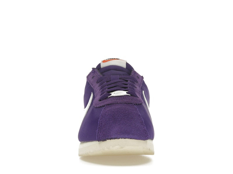 Nike Cortez Textile Field Purple Alabaster Safety Orange Summit White (Women's)
