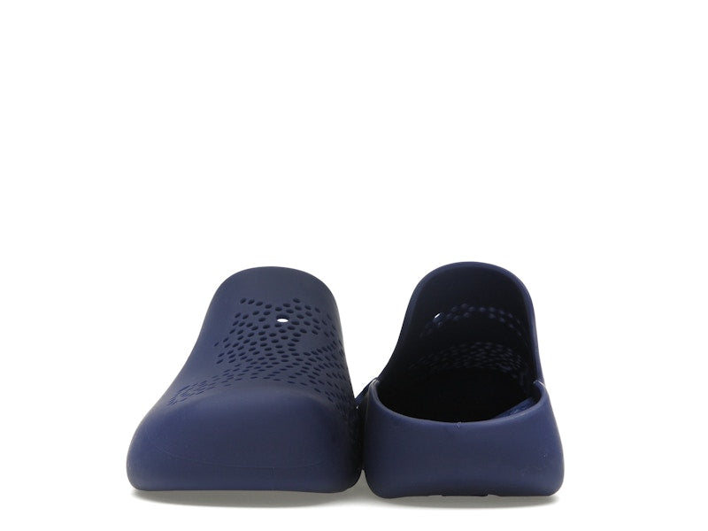 Burberry Stingray Perforated Slides Blue