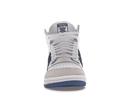 adidas Top Ten White Crew Blue
