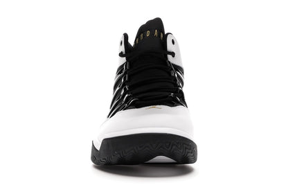 Jordan Max Aura White Metallic Gold Black