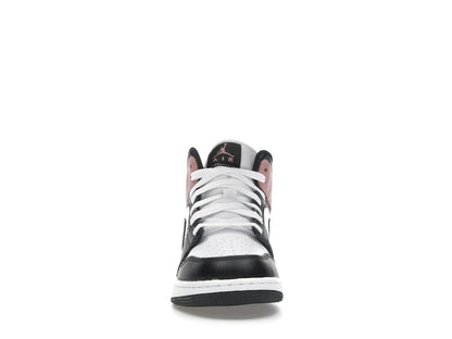 Jordan 1 Mid White Rust Pink Black (GS)