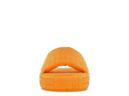 Bottega Veneta Resort Sponge Slide Tangerine