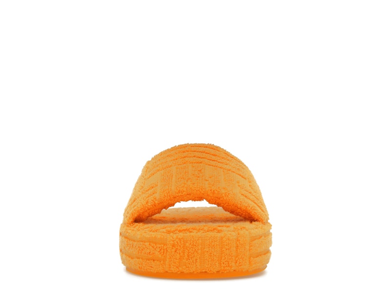 Bottega Veneta Resort Sponge Slide Tangerine