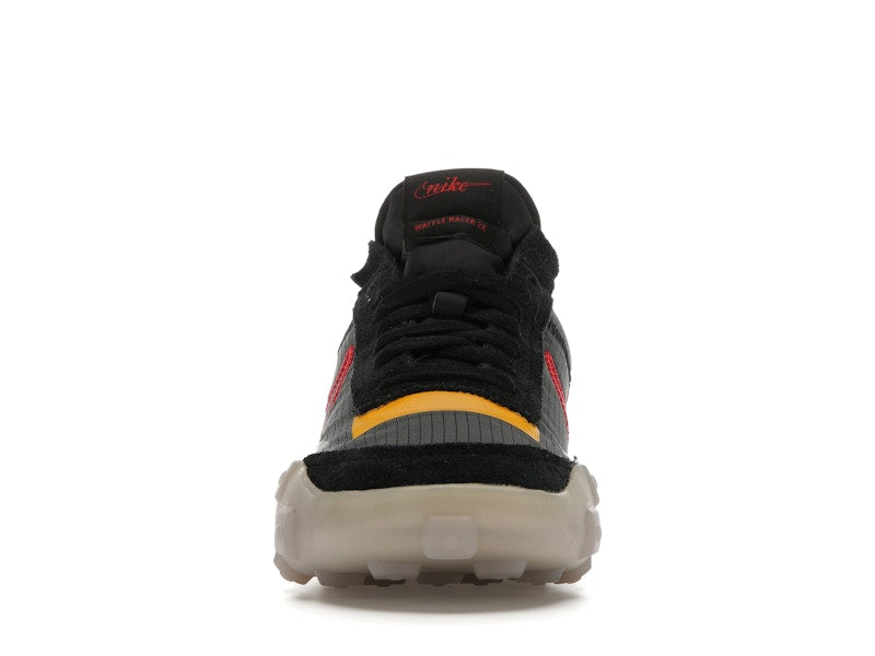 Nike Waffle Racer 2X Black Solar Flare University Red (Women's)