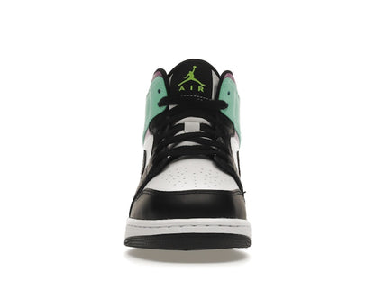 Jordan 1 Mid Pastel Black Toe (GS)