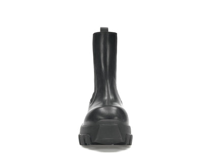 Rick Owens Lido Beatle Bozo Tractor Boots Black