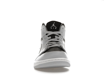 Jordan 1 Mid Pure Platinum Metallic Silver
