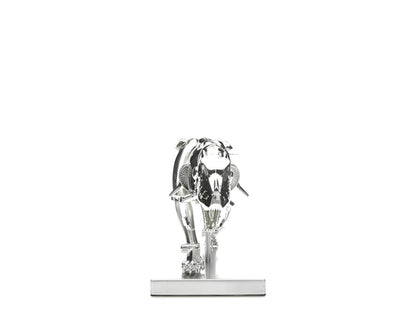 Hajime Sorayama T-Rex Cyborg Dinosaur Figure Silver