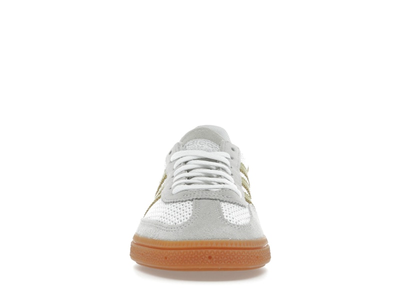 adidas Handball Spezial White Powder Yellow (Women's)