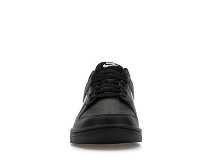 Nike Dunk Low Black White Swoosh