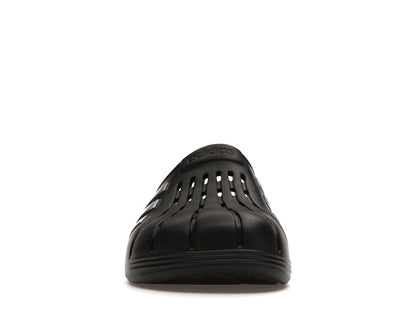 adidas Adilette Clog Black Silver