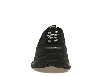 Balenciaga Triple S Black White Laces