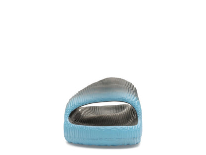 adidas Adilette 22 Slides Grey Semi Blue Burst Mel Core Black