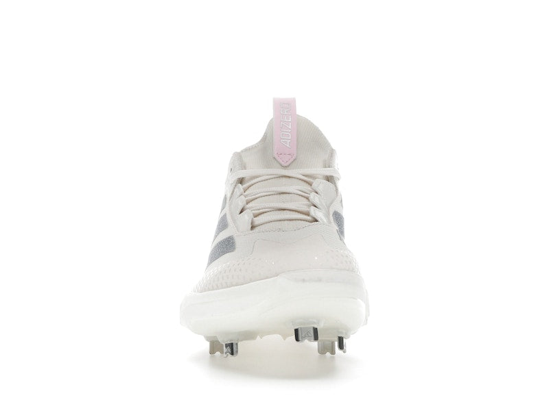 adidas Adizero Instinct+ 2.0 Chalk White Silver Metallic Clear Pink (Women's)