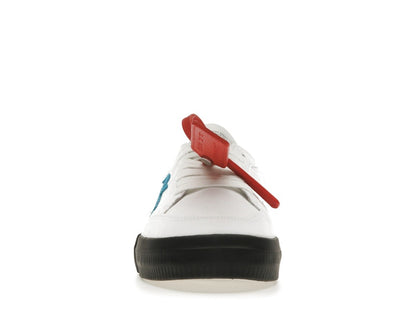OFF-WHITE Vulcanized Low White Teal Canvas