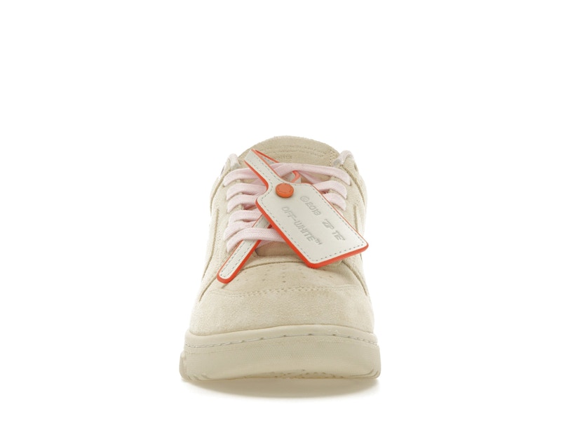 Off-White Out Of Office Suede Beige Pink