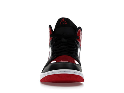 Jordan 1 Mid SE Patent Bred Toe