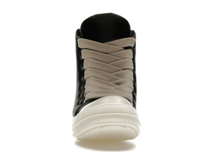 Rick Owens Jumbo Lace Padded Sneaks Black Milk