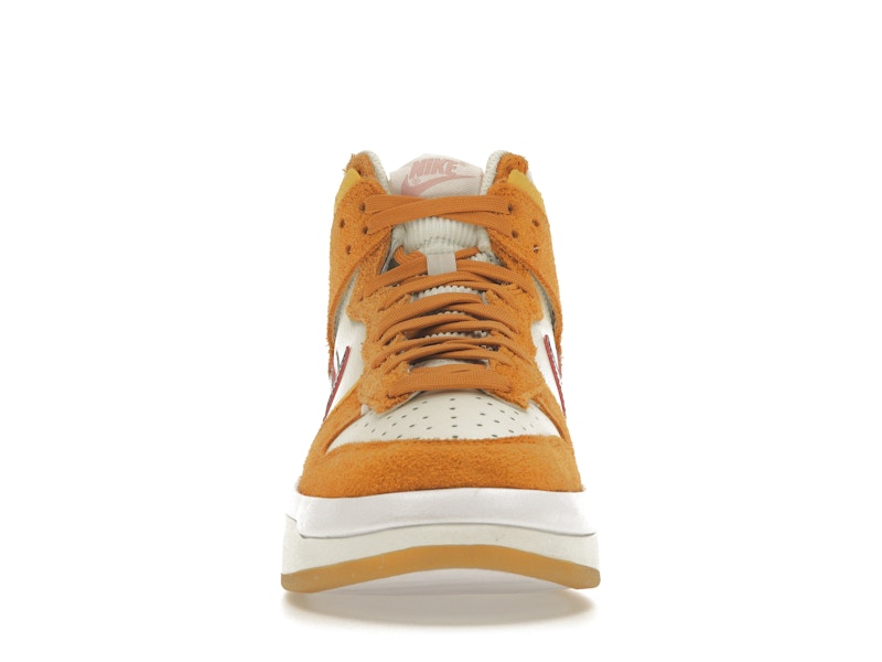 Nike Dunk High Up Sail Sunset Pink Glaze Rush Maroon (Women's)