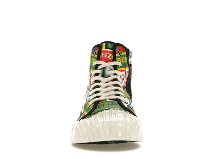 Kenzo School High Top Trainers Multi