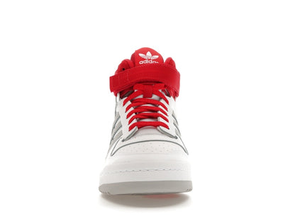adidas Forum Mid White Red Grey