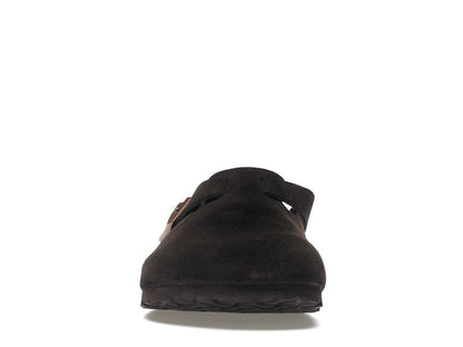 Birkenstock Boston Soft Footbed Suede  Mocha
