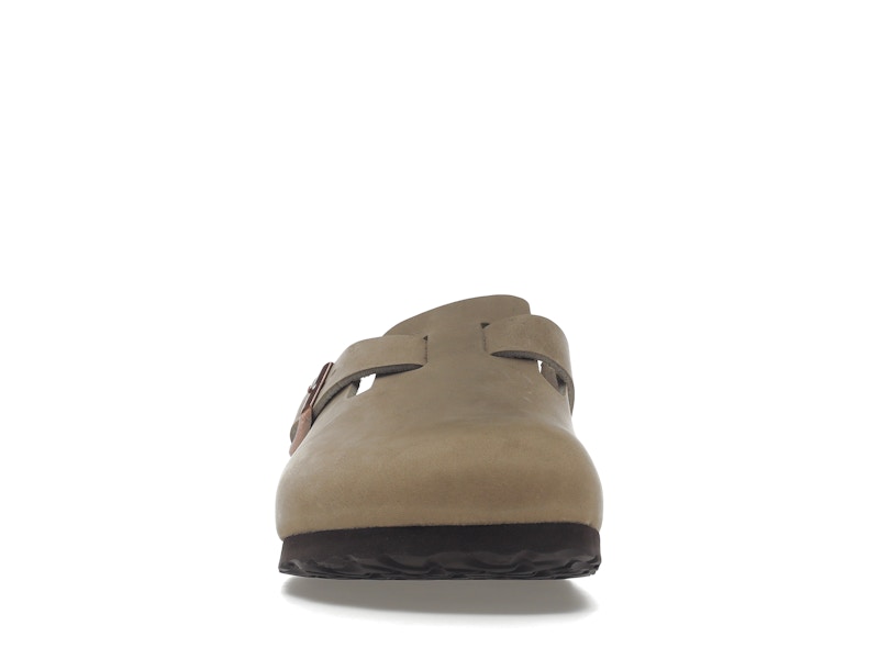 Birkenstock Boston Soft Footbed Oiled Leather Tobacco Brown