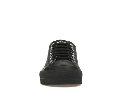 Burberry Vintage Check Canvas Low-Top Sneaker Dark Charcoal