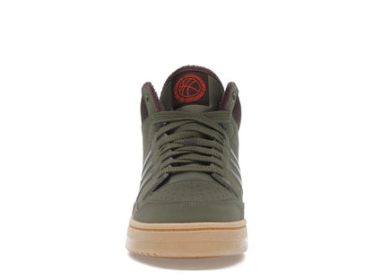 adidas Rapid Court Mid Winterized Olive Strata Shadow Brown Gum