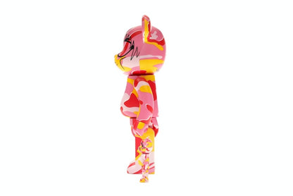Bearbrick Andy Warhol Camo Ver. 100% & 400% Set Pink