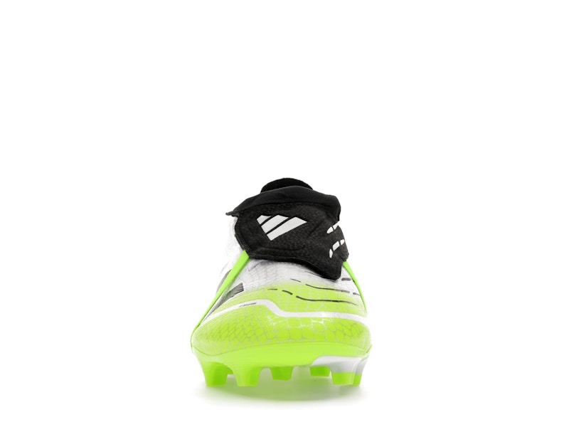 adidas Predator League Fold-Over Tongue FG/MG Cloud White Core Black Lucid Lemon