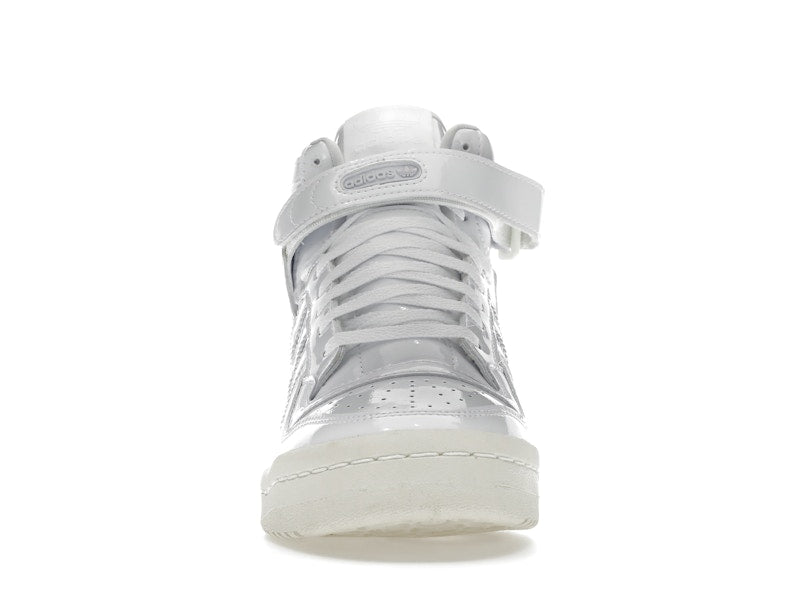 adidas Forum Mid Triple White Patent Leather (Women's)