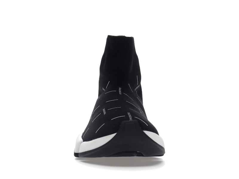 Balenciaga Speed 2.0 Black White Logo