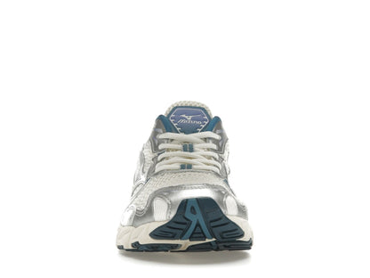 Mizuno Wave Rider 10 White Silver Blue