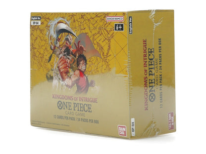 Bandai One Piece Card Game Kingdom of Intrigue Booster Box (OP-04)