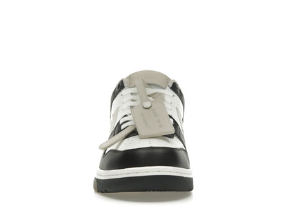 OFF-WHITE Out Of Office OOO Low Tops Black Beige