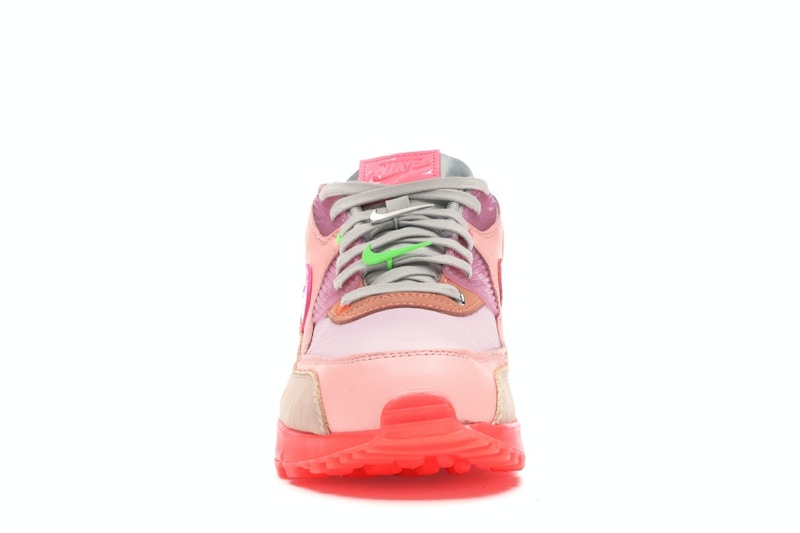 Nike Air Max 90 PRM Platinum Crimson/Bright Purple (Women's)