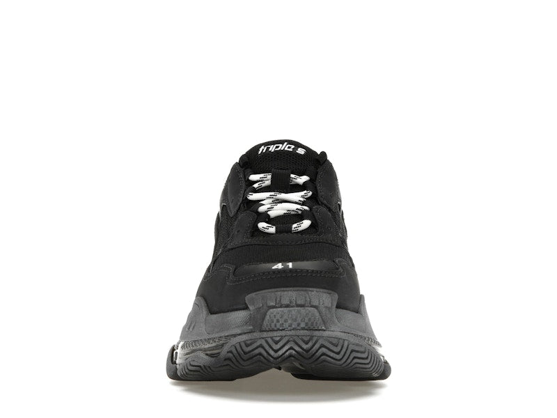 Balenciaga Triple S Black Clear Sole (Women's)