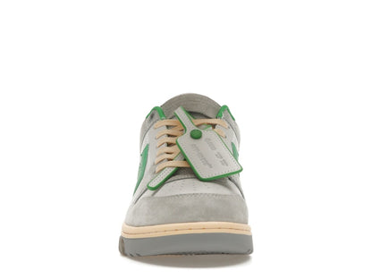 OFF-WHITE Out Of Office OOO Low Tops Light Grey Green