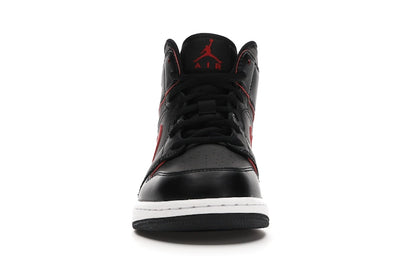 Jordan 1 Retro Mid Black Gym Red (GS)