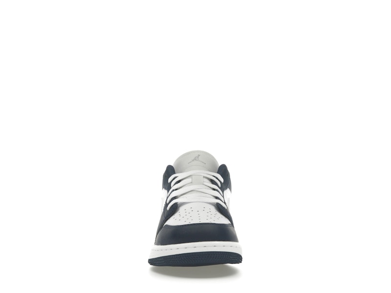 Jordan 1 Low Midnight Navy Wolf Grey (GS)