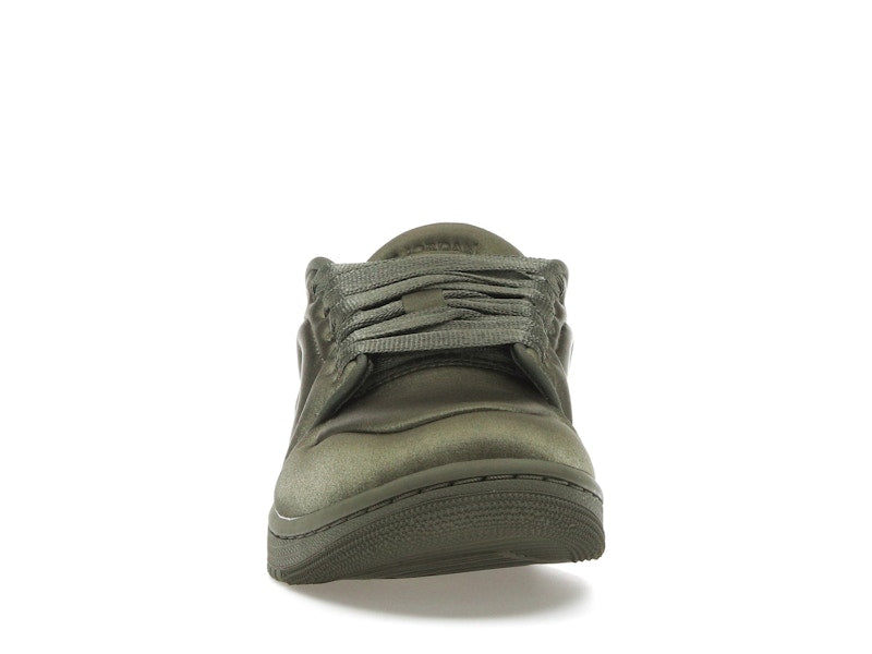 Jordan 1 Low Method of Make Satin Medium Olive (Women's)