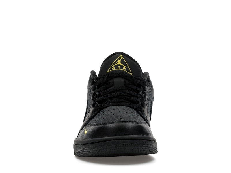 Jordan 1 Low Black Elephant Print