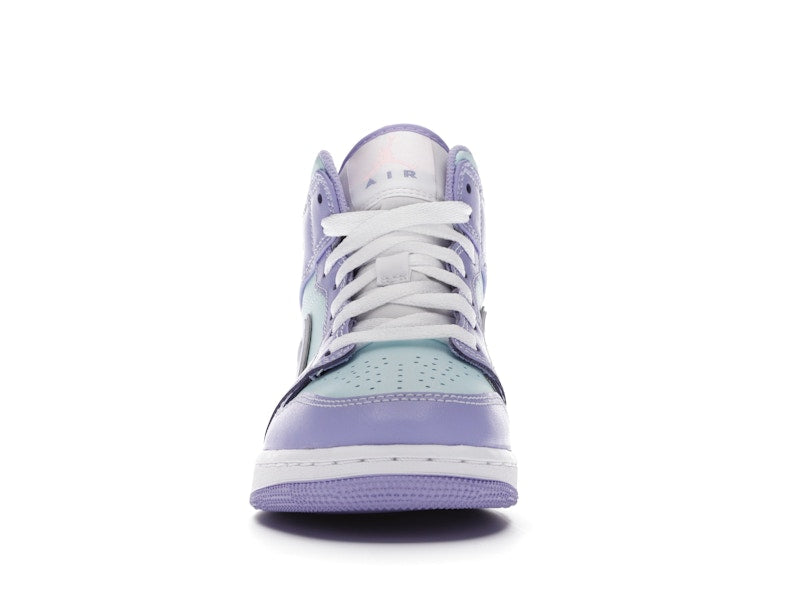 Jordan 1 Mid Purple Aqua (GS)