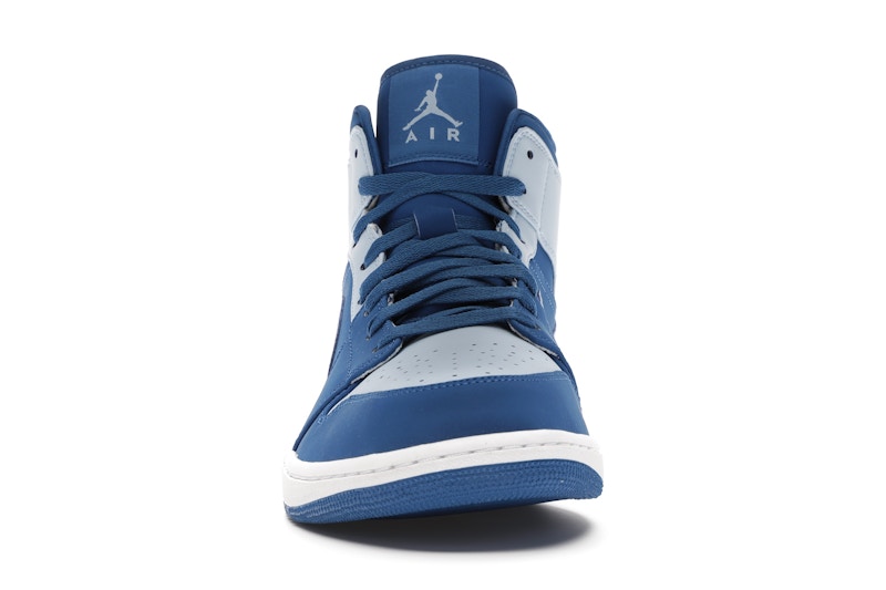Jordan 1 Retro Mid Team Royal Ice Blue