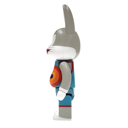 Bearbrick x Space Jam: A New Legacy Rabbrick Bugs Bunny 100% & 400% Set Grey