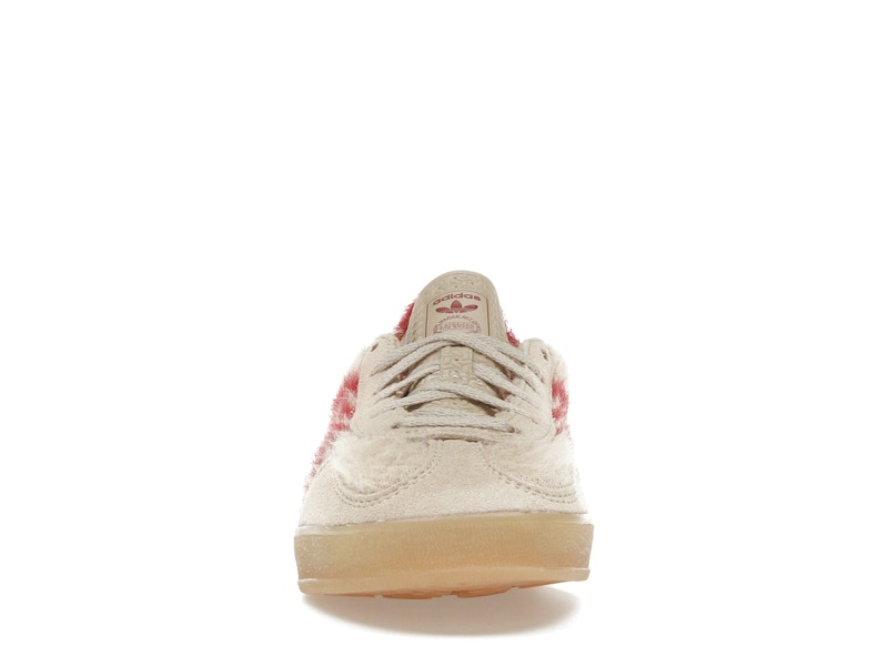 adidas Gazelle Indoor Magic Beige Victory Red (Women's)