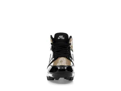 Jordan 1 Mid Cleat Patent Gold Toe (GS)