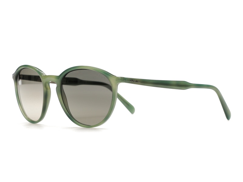 Prada Round Sunglasses Striped Green (0PR 05XS)